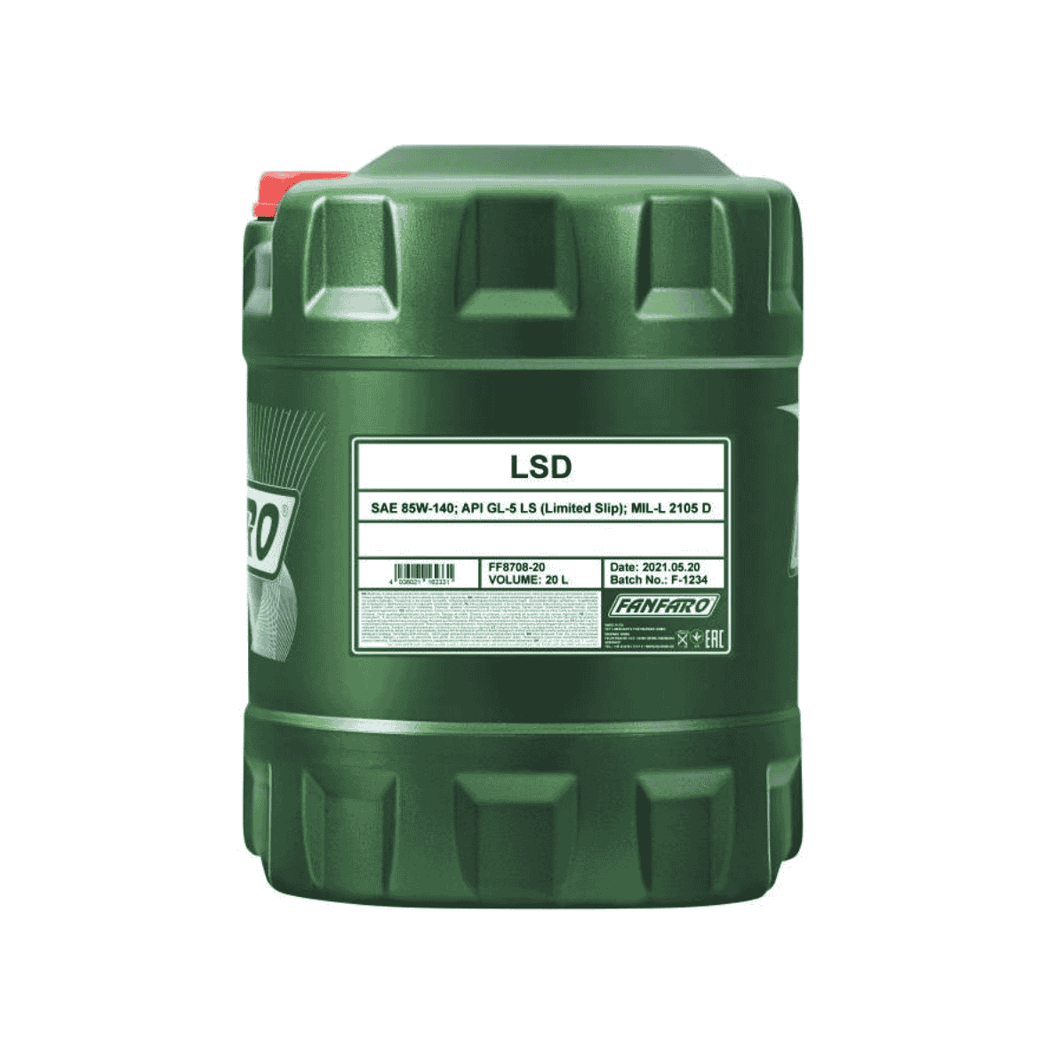 FANFARO 85W-140 LSD, 20L