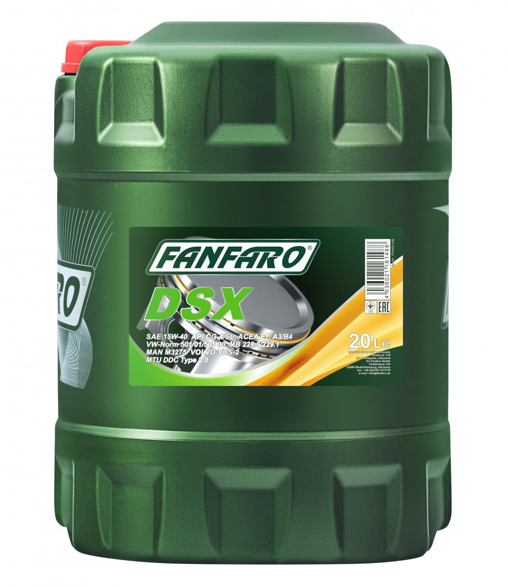 Fanfaro DSX 15W-40
