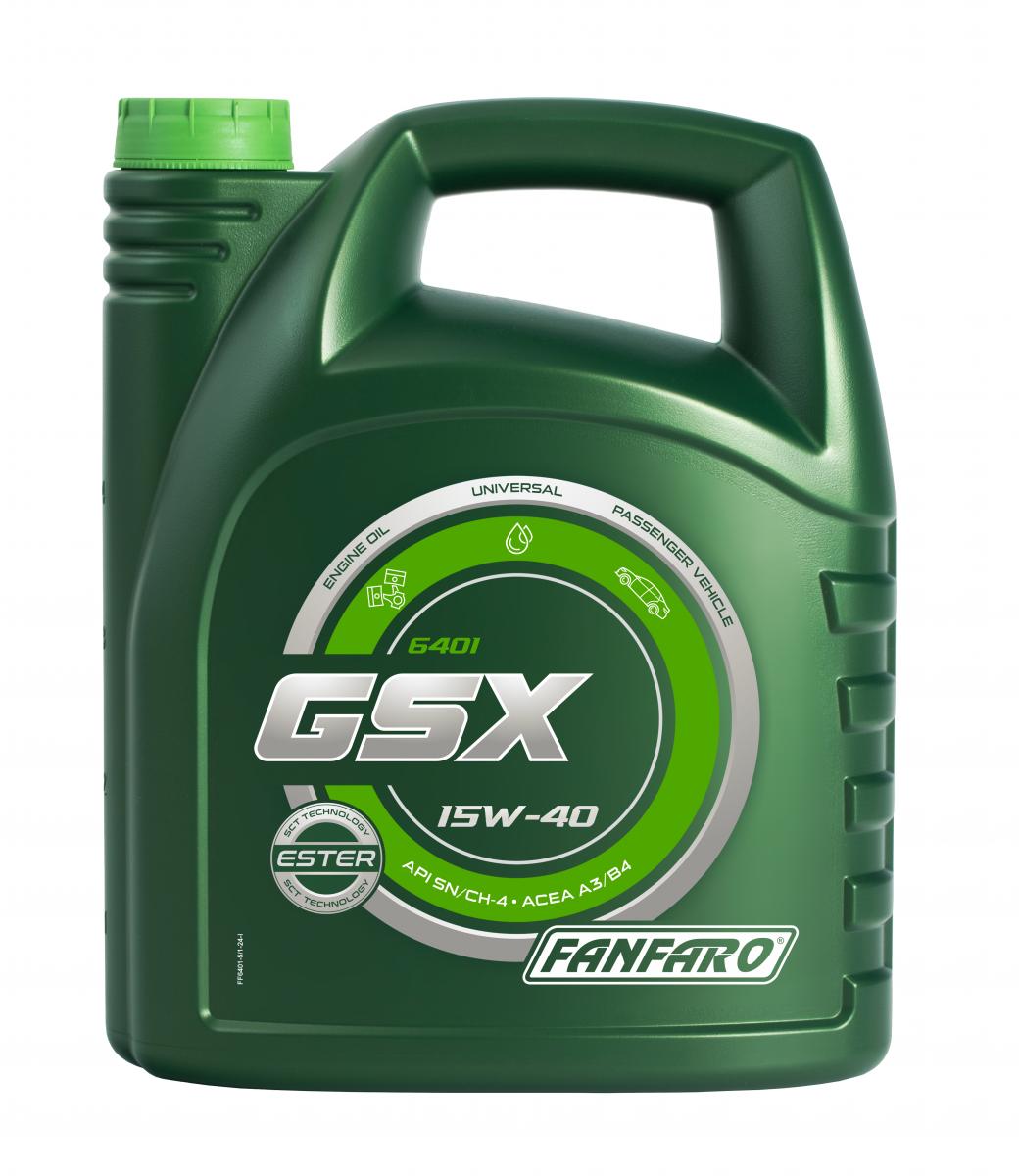  FANFARO GSX 15W-40, 208L