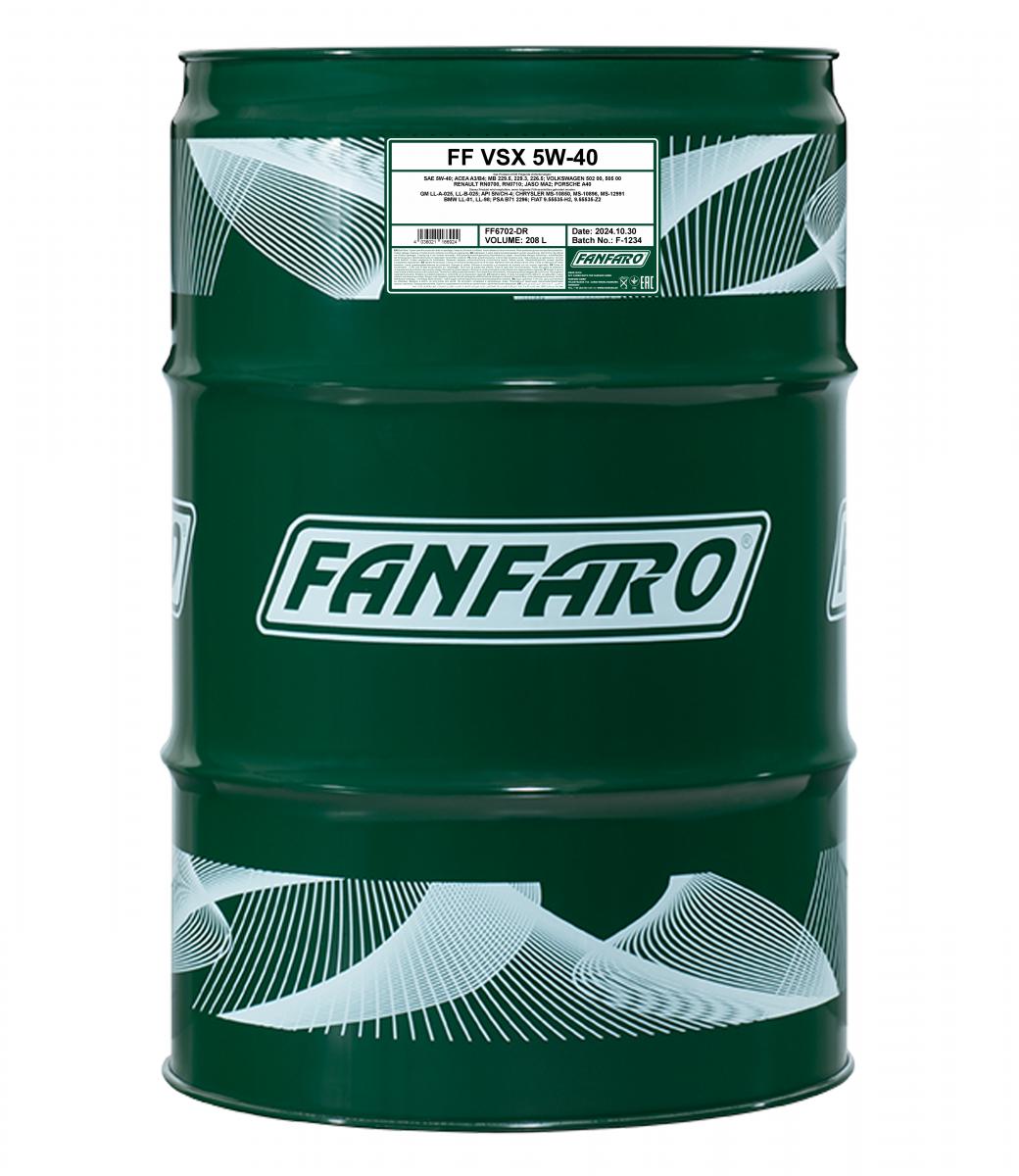 FANFARO VSX 5W-40, 5L