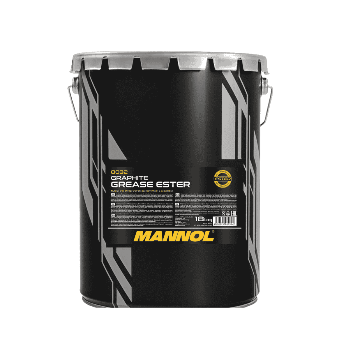 Mannol Graphite Grease Ester, 18 Kq